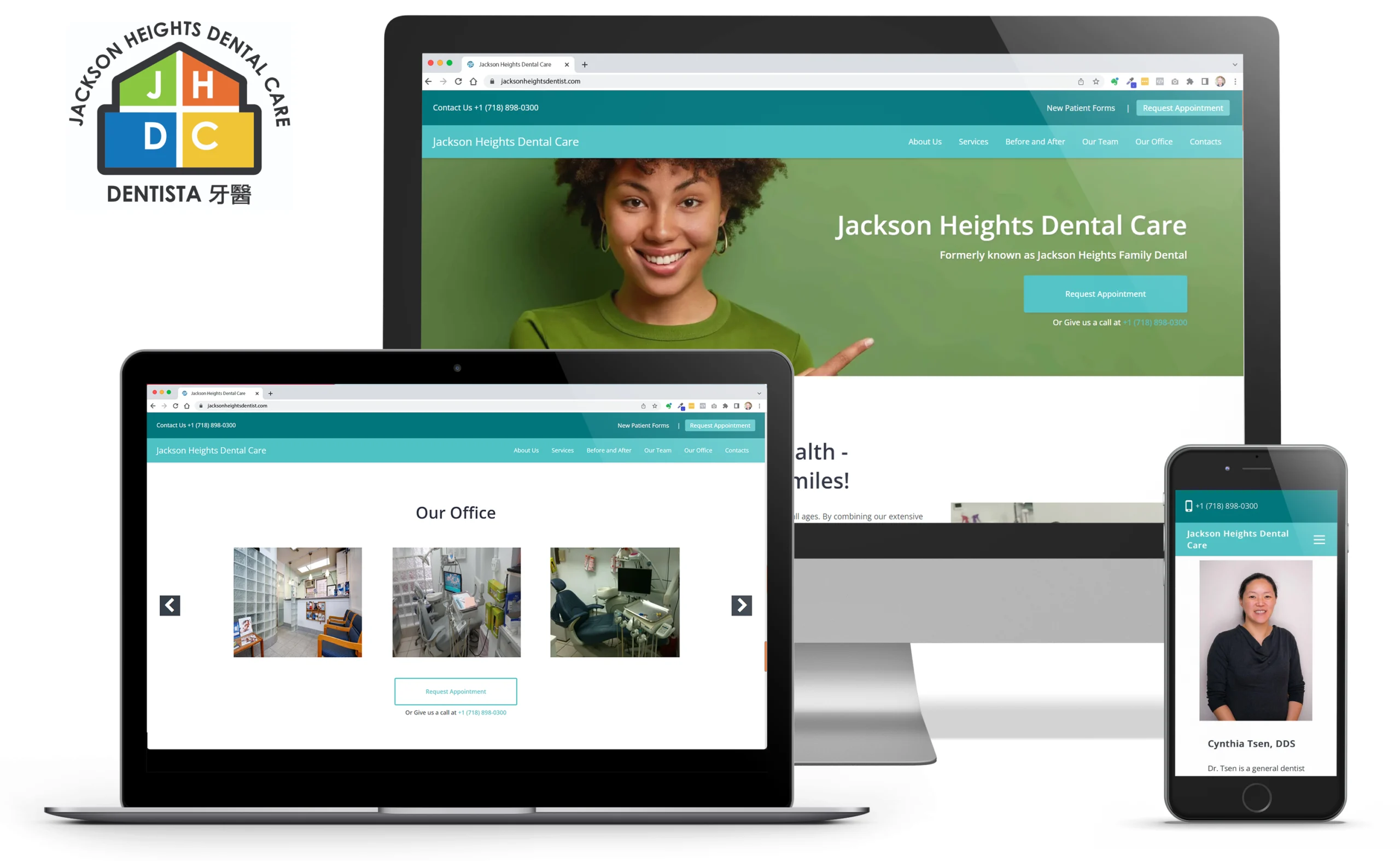 Jackson Heights Dental Care Toothsites Example