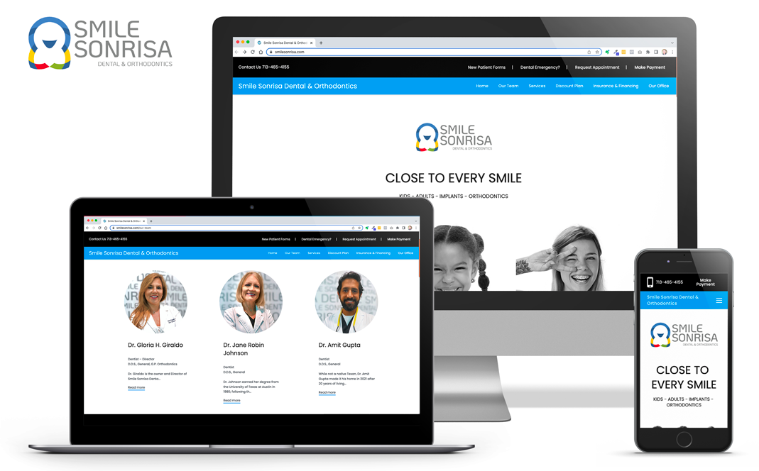 Smile Sonrisa Toothsites Website Example